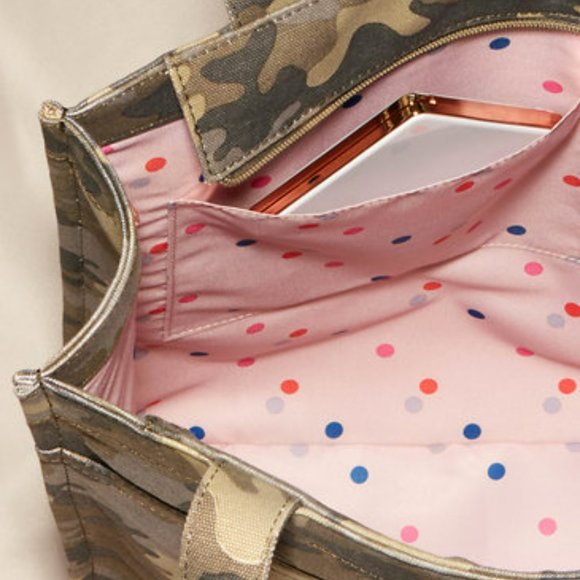 Stella & Dot Game Changer tote - Camo - Picture 4 of 8